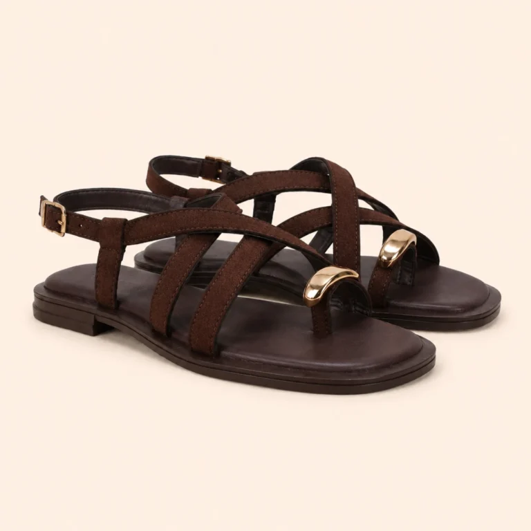 Sandale Femme marron